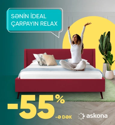 Askona-dan ideal çarpayınız!